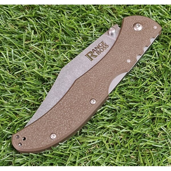 Cold Steel RANGE BOSS FDE Tri-Ad-Lock 4034 Stahl
