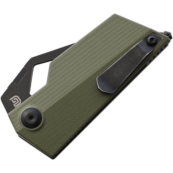 Kizer Messer CyberBlade Linerlock OD Green M390 Stahl G10 Griff Glasbrecher