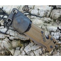 K25 Mini Rescue Knife Neck Knife Rettungsmesser + Kydex...