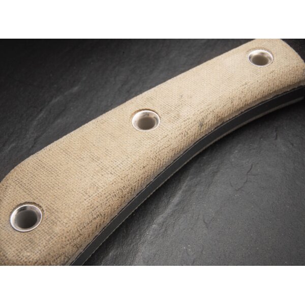 Böker Plus Little Rok SK-85 Kohlenstoffstahl Micarta Schwarz inkl. Kydexscheide 01BO857