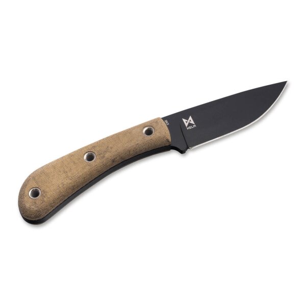 Böker Plus Little Rok SK-85 Kohlenstoffstahl Micarta Schwarz inkl. Kydexscheide 01BO857