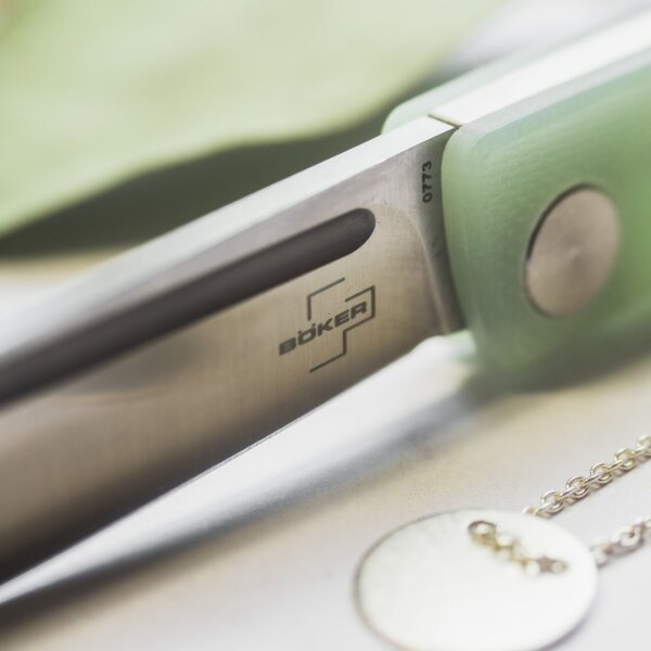 Böker Plus CELOS G10 Jade Slipjoint 01BO179