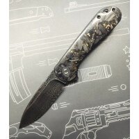 CIVIVI Elementum C907C-DS1 Folder Damast Shredded Carbon...