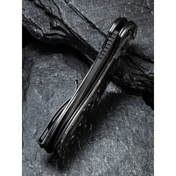 CIVIVI Elementum C907C-DS2 Folder Damast Shredded Carbon / Silber