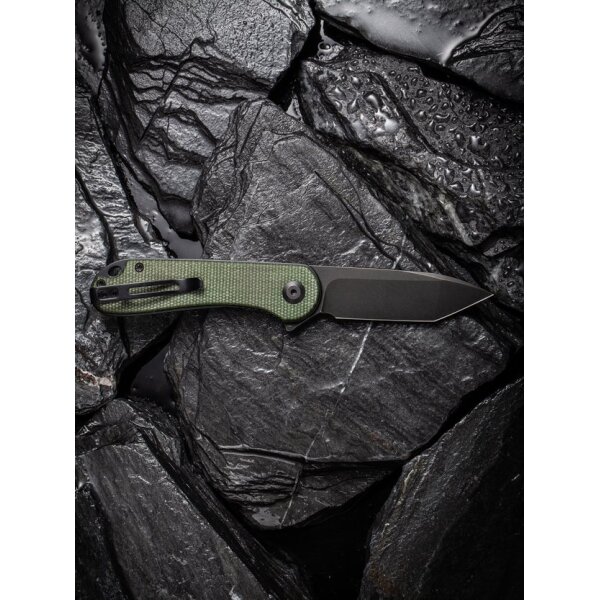 CIVIVI Elementum C907T-E Tanto Folder D2 Stahl Green Micarta