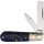 Rough Ryder Messer RAZOR BARLOW BLUE SWIRL Taschenmesser 440 Stahl Acrylgriff blau Messer