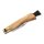 Antonini Old Bear Pilzmesser Schwammerlmesser Mushroom Knife Olivenholz-Griff Bürste