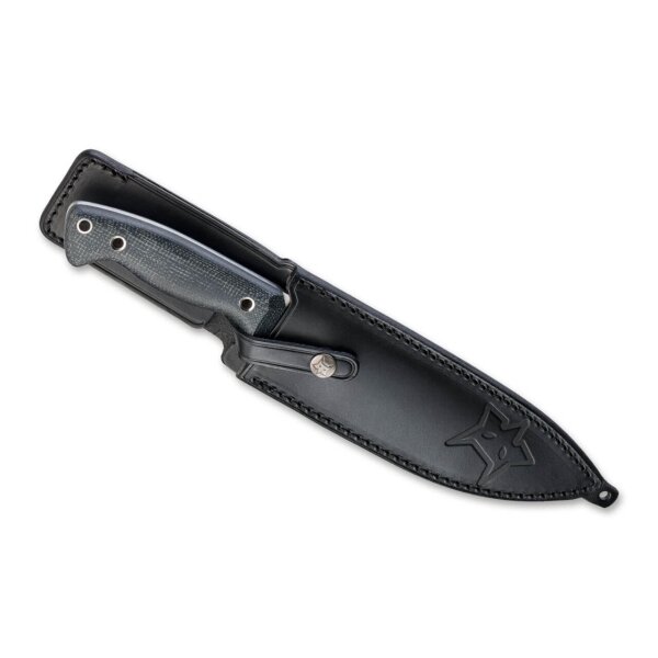 Fox Knives FX-140XL MB Outdoormesser fixed Bushcraft Lederscheide
