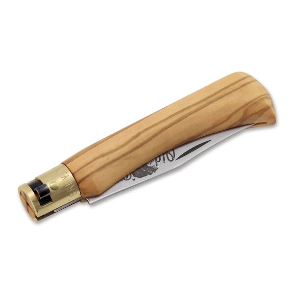 Antonini Old Bear Classic Olive M C70 Carbonstahl Olivenholz