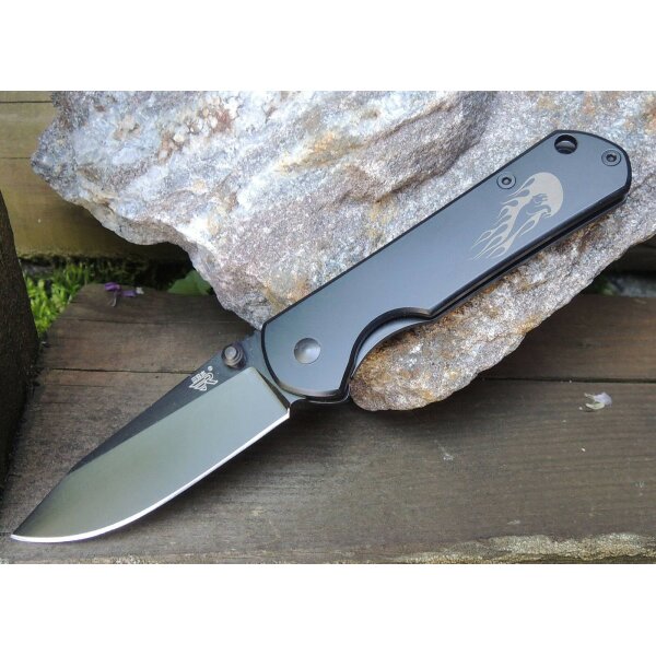 Sanrenmu Messer LAND 7010 LUI-SH Framelock Taschenmesser 8Cr13MoV Stahl