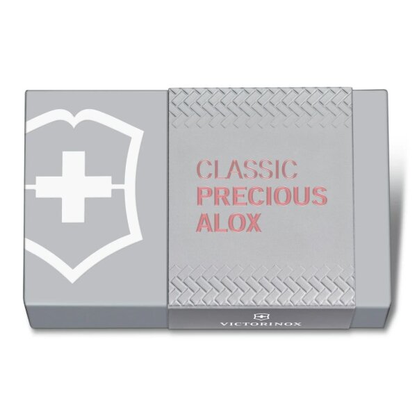 Victorinox Classic PRECIOUS ALOX Gentle Rose Schweizer Messer Schlüsselanhänger