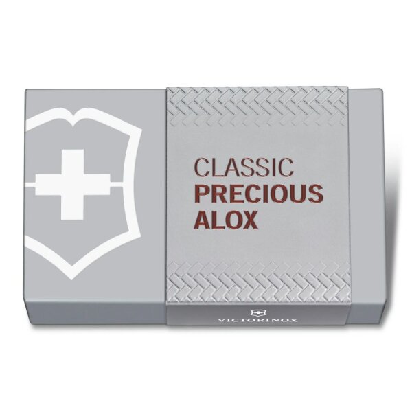 Victorinox Classic PRECIOUS ALOX Hazel Brown Schweizer Messer Schlüsselanhänger