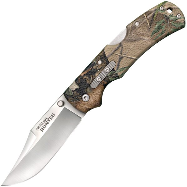 Cold Steel DOUBLE SAFE HUNTER Lockback Dead Leaf