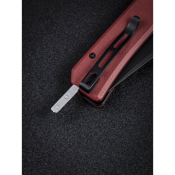 CIVIVI Relic C20077B-2 Flipper Nitro-V Stahl G10 BURGUNDI