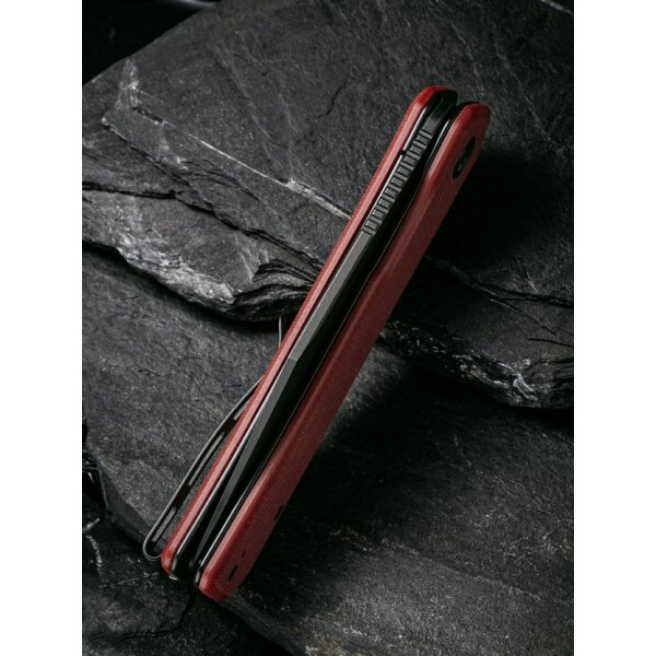 CIVIVI Relic C20077B-2 Flipper Nitro-V Stahl G10 BURGUNDI