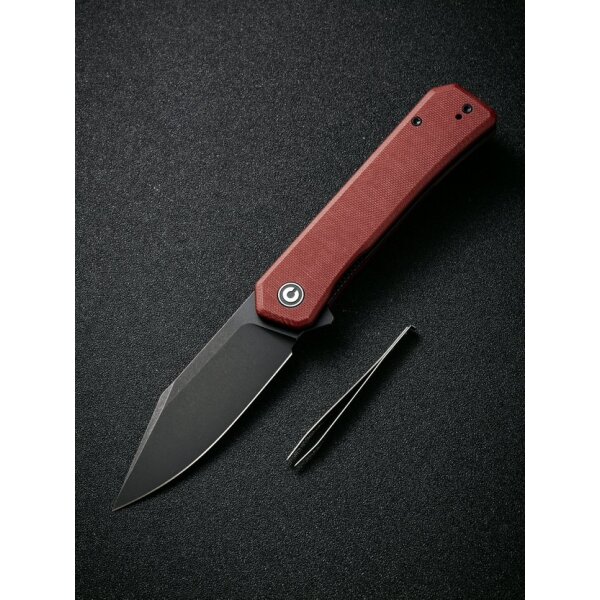CIVIVI Relic C20077B-2 Flipper Nitro-V Stahl G10 BURGUNDI