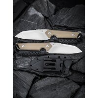CIVIVI Kepler C2109B Fahrtenmesser 9Cr18MoV Stahl G10...