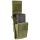 Zippo Black Crackle Green Pouch Geschenkset Sturmfeuerzeug