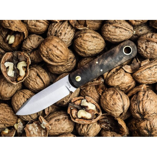 Böker Solingen Messer Barlow BFF Fixed Blade AEB-L Stahl Walnussholz 120506