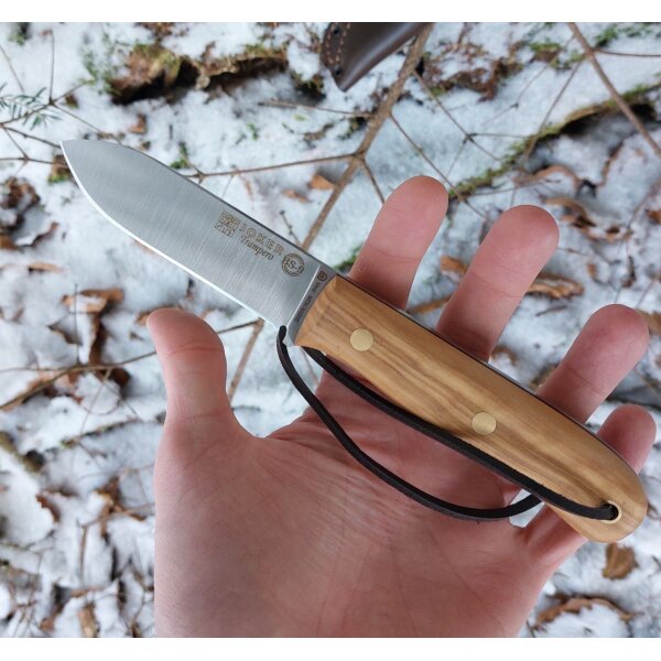 Joker Trampero BS-9 14C28N Olivenholz Braun inkl. Dangler Lederscheide