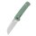 QSP Knife Penguin Messer Taschenmesser 154CM Stahl Titangriff grün