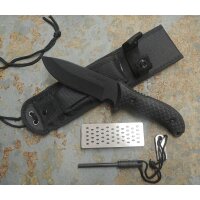 Schrade SCHF36 Fahrtenmesser 1095 Stahl Messer fixed...