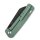 QSP Knife Penguin Messer Taschenmesser 154CM Stahl Titangriff grün schwarz