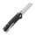 QSP Knife Penguin Messer Taschenmesser G10 Kohlefaser Griff D2 Stahl QS130TBL