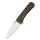 QSP Knife HAWK QS131-K Messer Taschenmesser 14C28N Stahl Messing Griff Folder