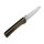 QSP Knife HAWK QS131-K Messer Taschenmesser 14C28N Stahl Messing Griff Folder