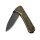 QSP Knife HAWK QS131-L Messer Taschenmesser 14C28N Stahl Messing Griff Folder