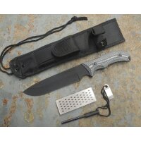 SCHRADE Messer SCHF37M Outdoormesser 8Cr13MoV Stahl Micarta Griff + Scheide