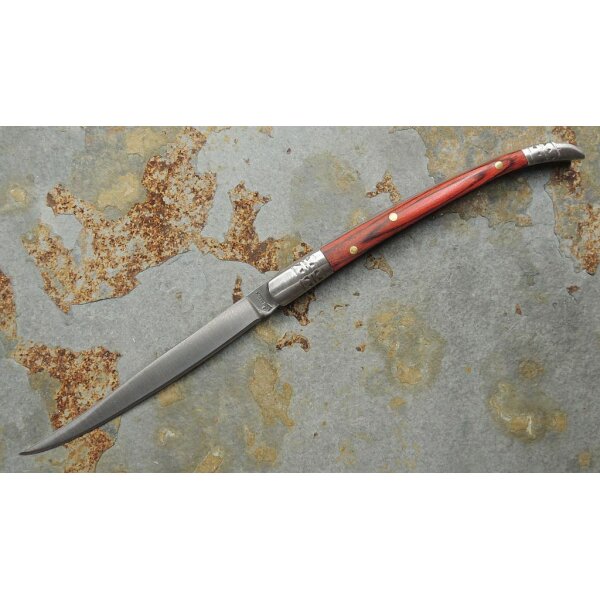 Albainox Messer Estilete Taschenmesser Toothpick 420 Stahl Holzgriff versch. Gr. 16 cm ( 36053 )