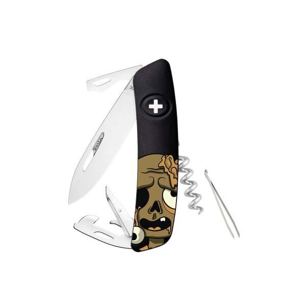 Swiza D03 HALLOWEEN Zombie Messer Taschenmesser 11 Funktionen