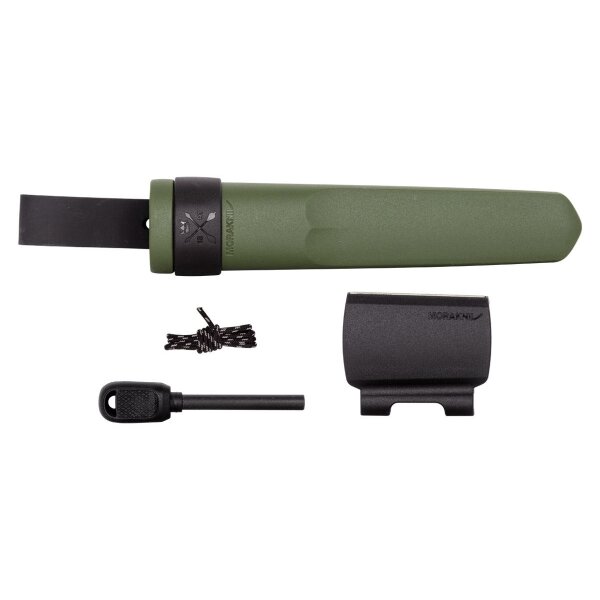 Morakniv KANSBOL GREEN Jagd-, und Bushcraftmesser