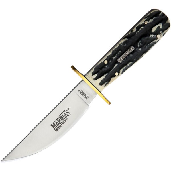 Marbles COWBOY SKINNER STAG BONE Messer Jagdmesser Knochengriff