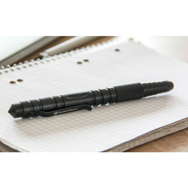 Smith & Wesson Stylus Pen Tactical Pen Kubotan Touchpad Glasbrecher SWPEN3BK