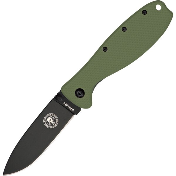 BRK by ESEE Messer ZANCUDO FRAMELOCK OD/BLACK Folder D2 Stahl GRN Griff