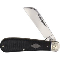 Rough Ryder Messer HAWKBILL BLACK MICARTA Slipjoint...