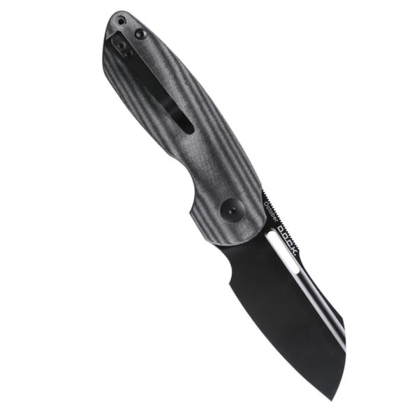 KIZER Messer OCTOBER MICARTA Black  Flipper CPM 20CV Stahl Micarta