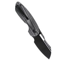KIZER Messer OCTOBER MICARTA Black  Flipper CPM 20CV...