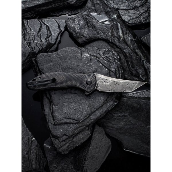 CIVIVI Synergy 3 C20075B-DS1 Flipper Damast G10 / Kohlefaser Tanto