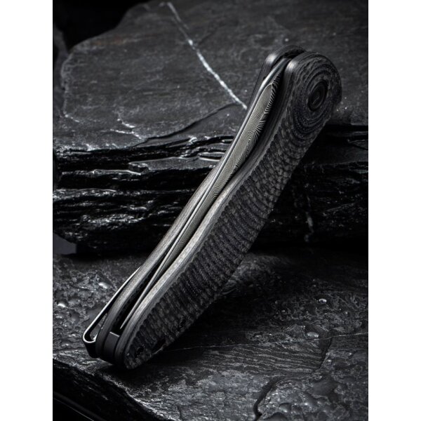 CIVIVI Synergy 3 C20075B-DS1 Flipper Damast G10 / Kohlefaser Tanto