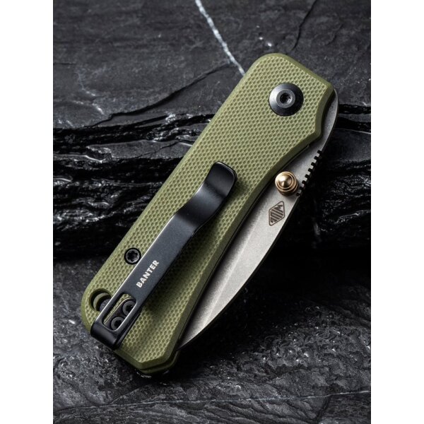CIVIVI Baby Banter C19068S-5 Mini Folder Nitro-V Stahl G10 Green