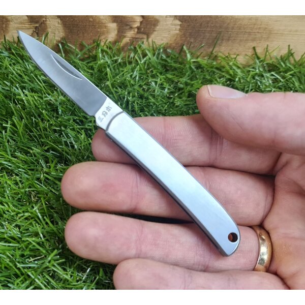 Sanrenmu Mini Slip Joint Messer 4065RUC-SA Taschenmesser 4Cr15N Stahl 420 Stahlgriff