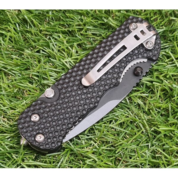 Sanrenmu Messer 7045LUI-PH-T4 Rescue Knife Rettungsmesser Tool Gf Griff