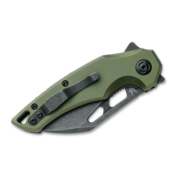 FoxEdge by FoxKnives ATRAX OD Messer Flipper 8Cr13MoV Stahl