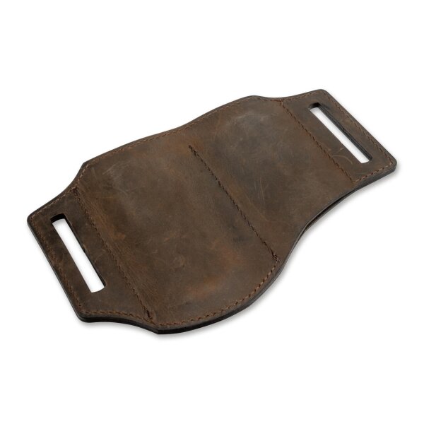 Böker Manufaktur Lederholster ED-Three Braun Nubukleder Holster Etui 09BO296