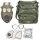 CZ Schutzmaske ABC Gasmaske M10M Grau Neuwertig Backenfilter Trinkschlauch Tasche