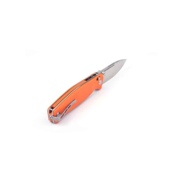 Real Steel HUGINN ORANGE Folder VG-10 Stahl G10 Griff Slide Lock